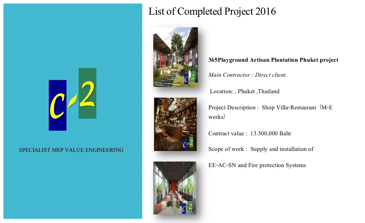 Completed Projects