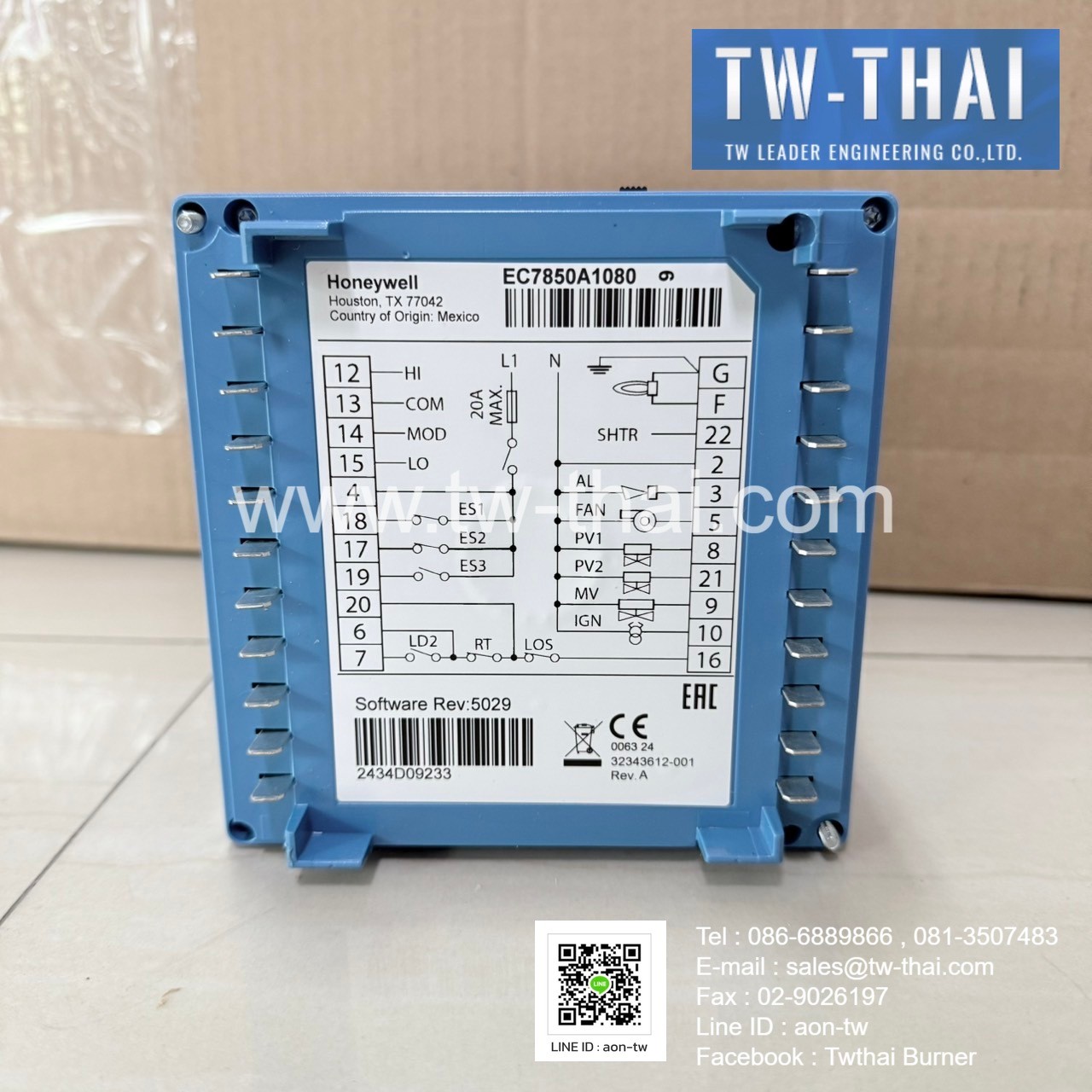 Honeywell EC7850A1080