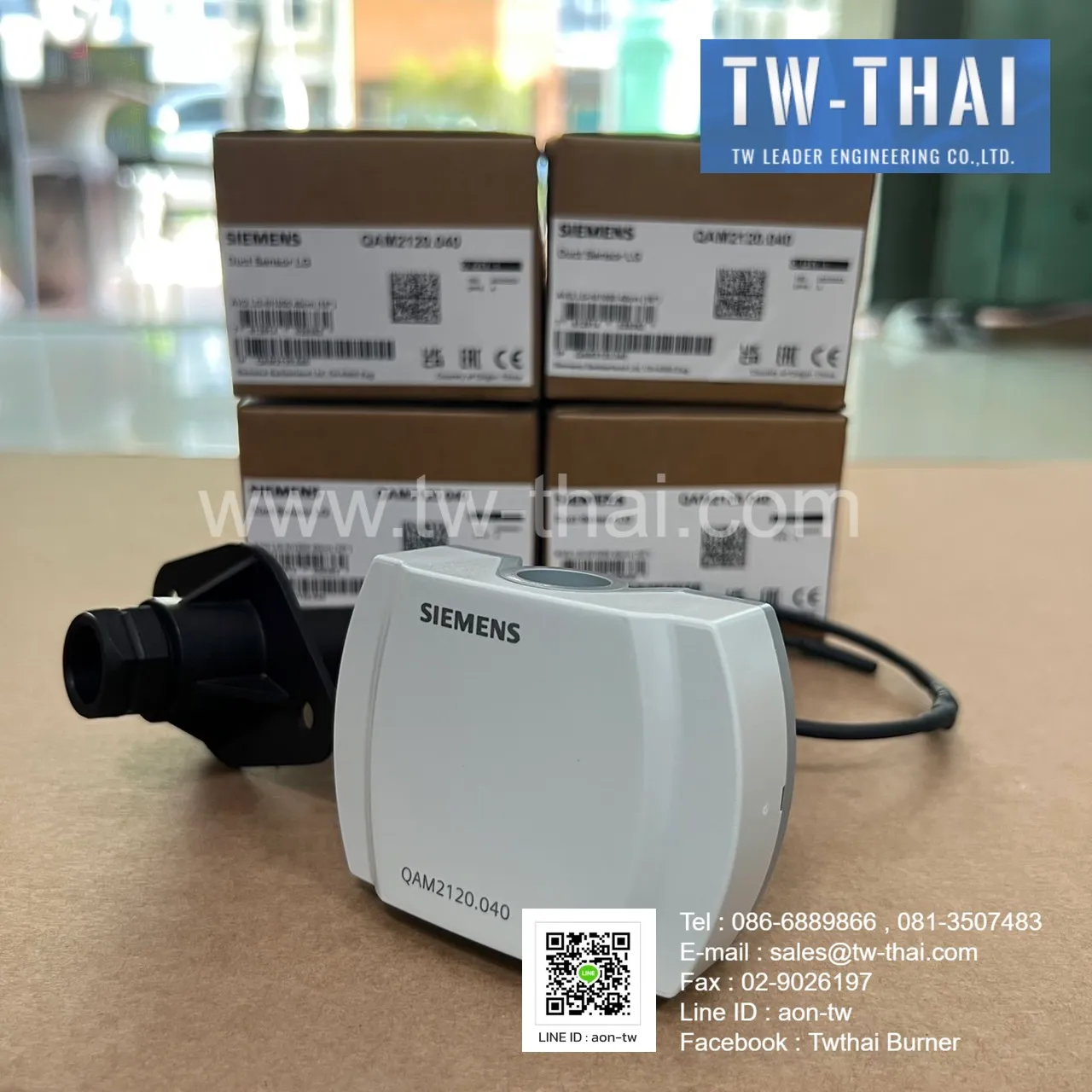 conveniente Sensore di temperatura da canale Siemens QAM 2120.040 LG-, € 87,65