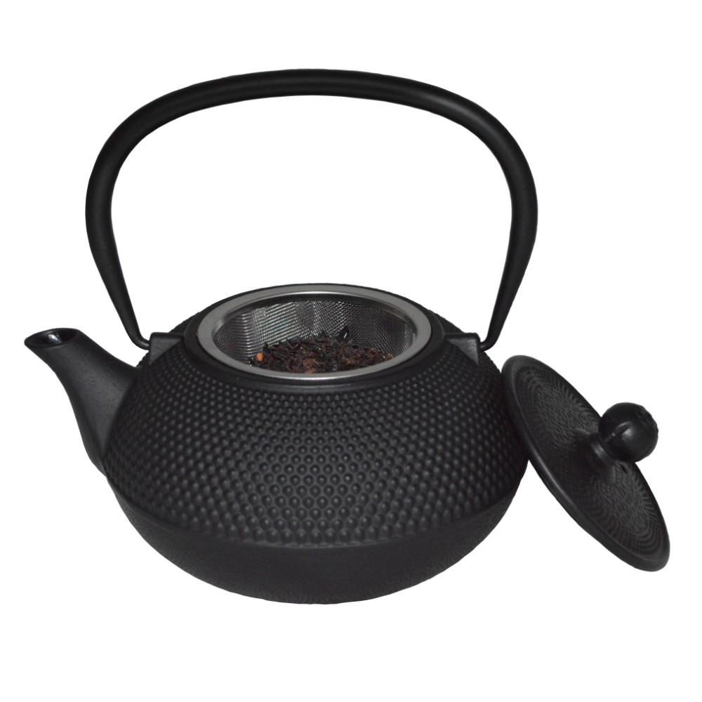 NEW CAST IRON TEA POT