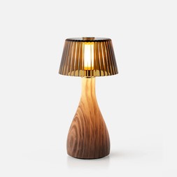 BellingenAutumnCamphorLaurelBaseAmberGlassShade230x116mm