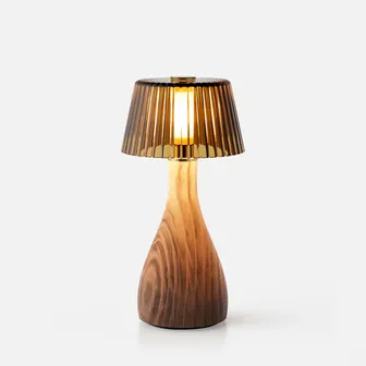 BellingenAutumnCamphorLaurelBaseAmberGlassShade230x116mm