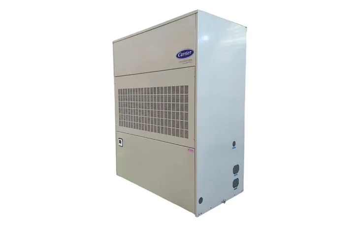 แอร์Carrierแบบระบายความร้อนด้วยน้ำตู้ตั้งรุ่น50BAV008S301