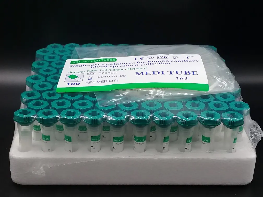 Microtubes Capillary Blood Collection Tubes type
