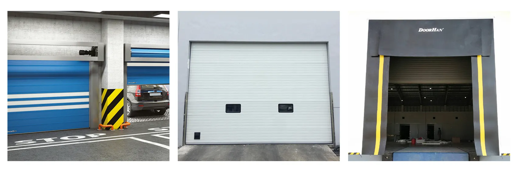 ประตูไฮสปีดOverheadDoorDockShelter