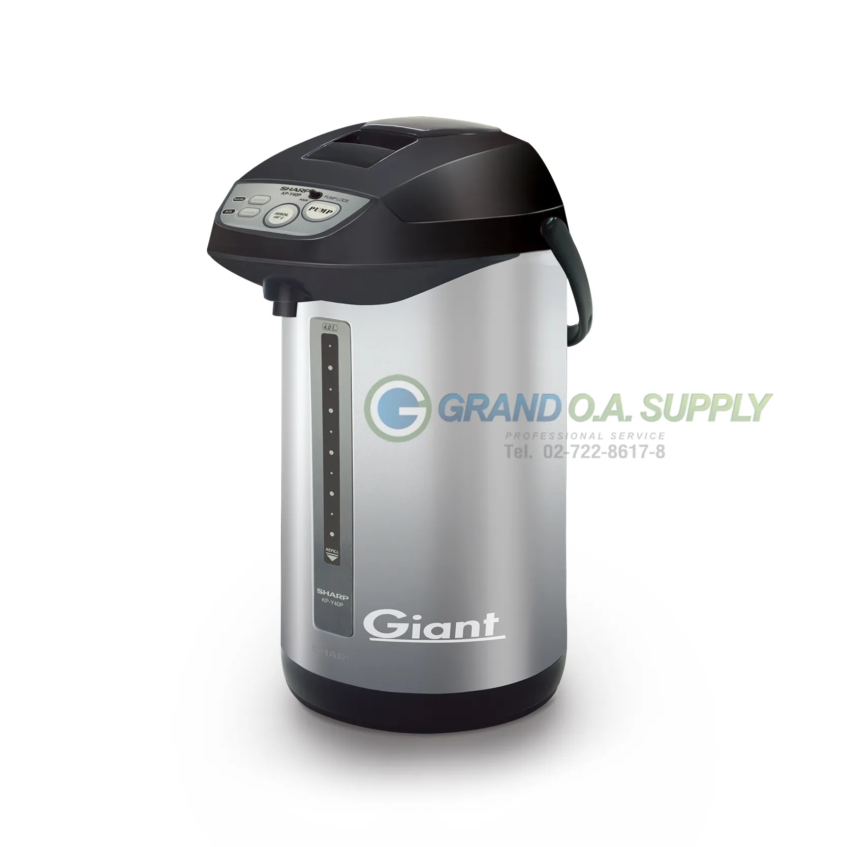 กาต้มน้ำไฟฟ้า ชาร์ป SHARP KP-Y40P Hotta Giant Electric Jar Pot