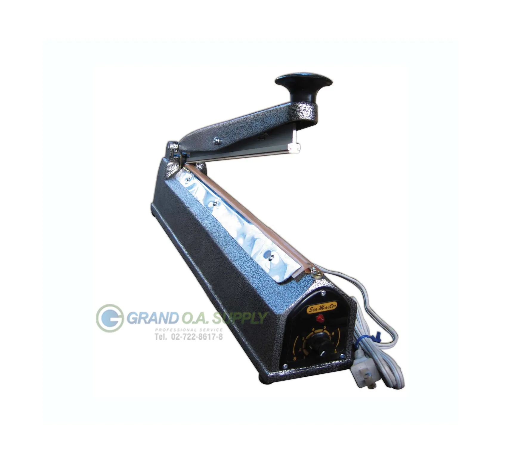 เครื่องรีดปากถุง ชนิดมือกด Sea Master ขนาด 8 นิ้ว