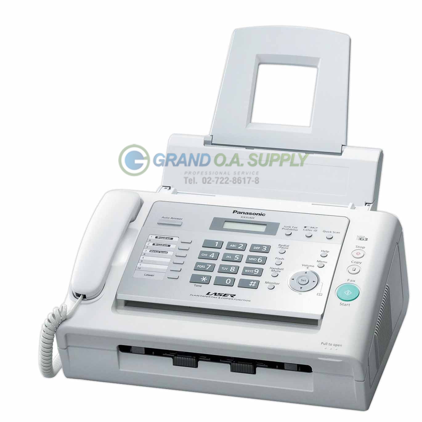เครื่องโทรสารกระดาษธรรมดา ระบบเลเซอร์ KX-FL422CX