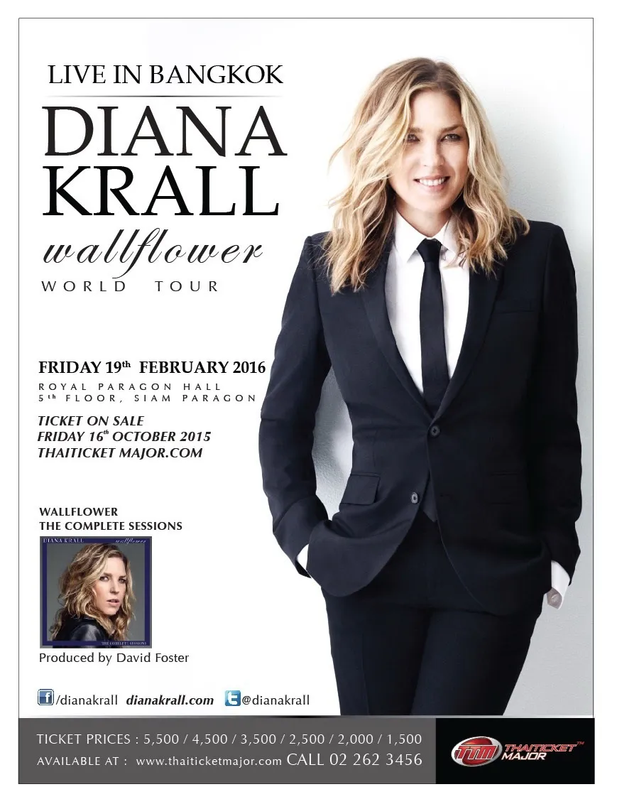 19feb2016DianaKrallwallflowerworldtourRoyalParagonHall