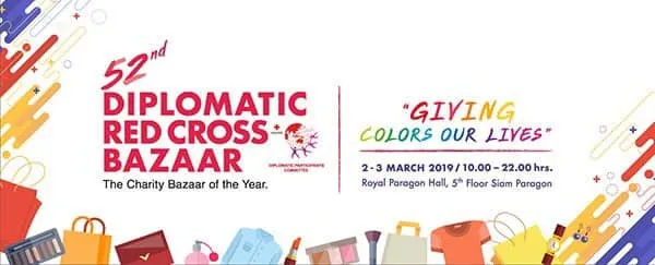 2-3March2019diplomaticRedCrossBazaarรอยัลพารากอนฮอลล์