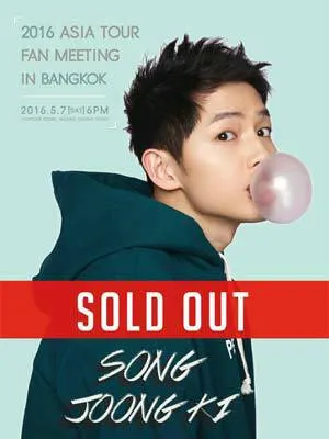 7May2016SongJoongkiAsiaTourFanMeetinginBangkokThunderDome