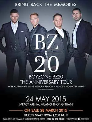BoyzoneBZ20TheAniversaryTour24May2015IMPACTARENA