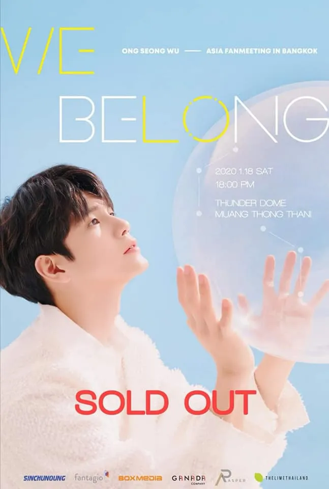 18Jan2020OngSeongWuAsiaFanmeetinginBangkokThunderDome