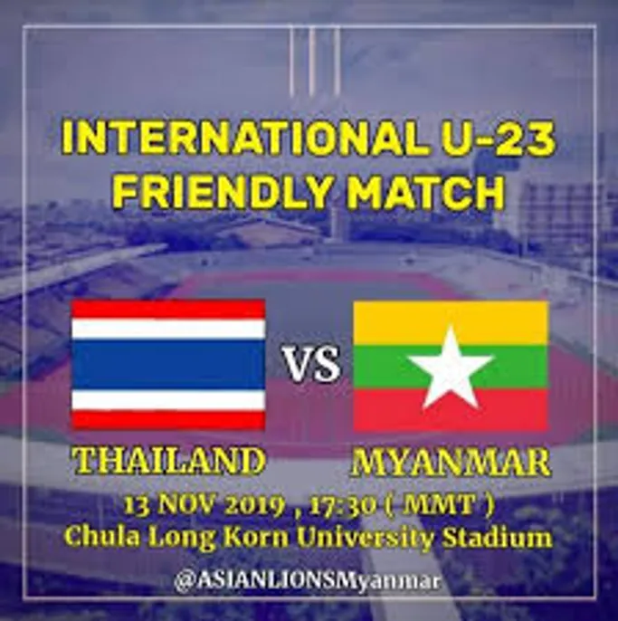 13Nov2019FRIENDLYMATCHTHAILANDvsMYANMARจุฬาลงกรณ์สเตเดี้ยม