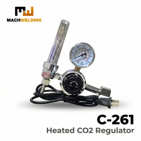 mw-c261-heated-co2-regulator-chrome-body