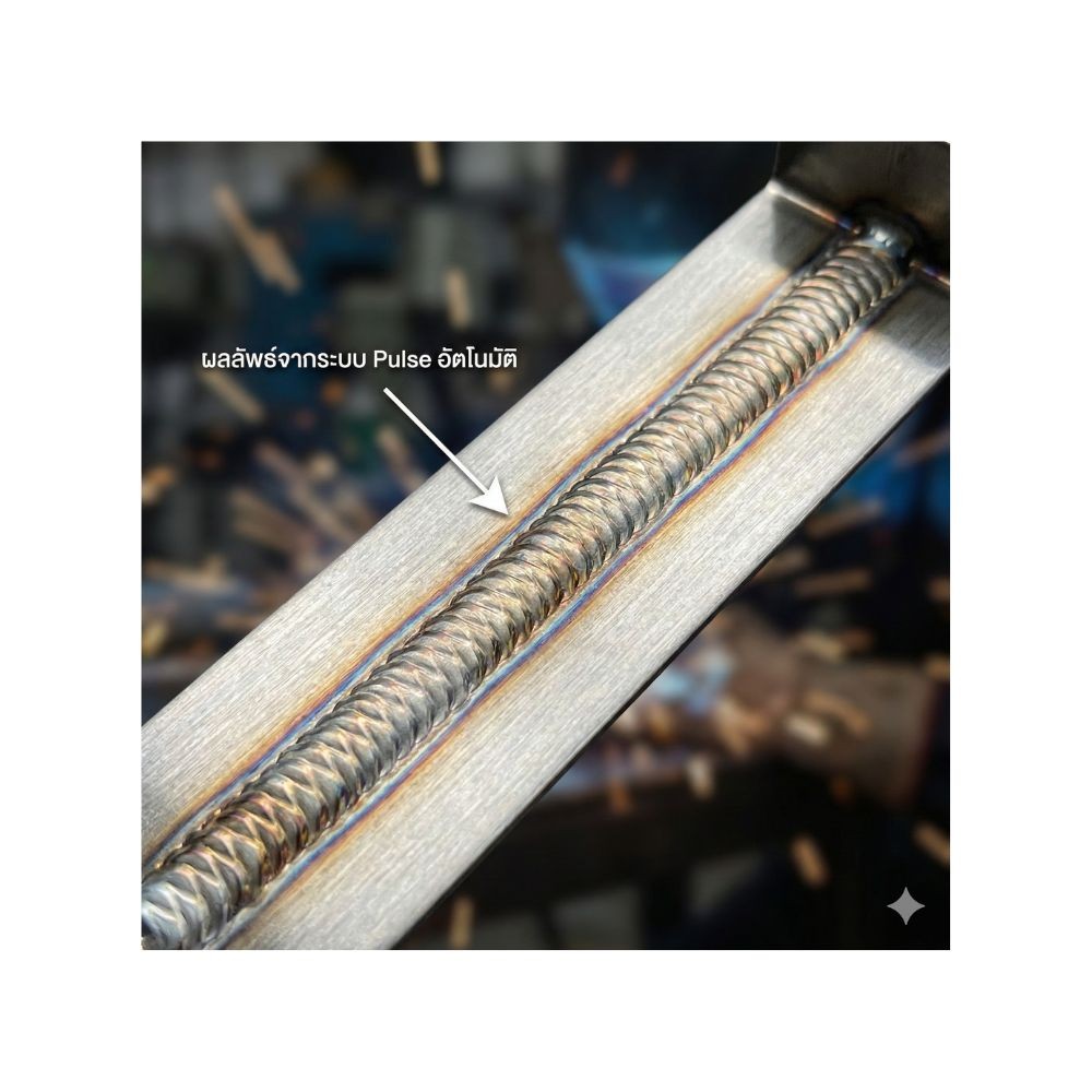 เครื่องเชื่อมอาร์กอน MW TIG200M Pulse 200A