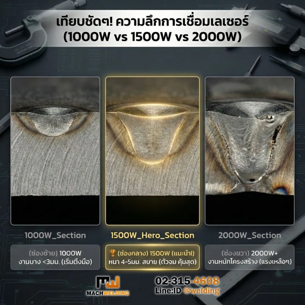 แนวเชื่อมเลเซอร์