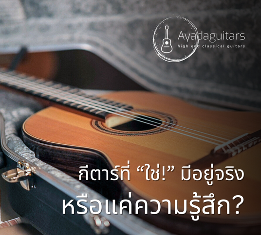 กีตาร์ที่‘ใช่เลย’มีอยู่จริงหรือแค่ความรู้สึก