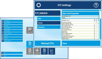 ภาพตัวอย่างคำสั่งการใช้งานETIจากในโปรแกรมValSuite