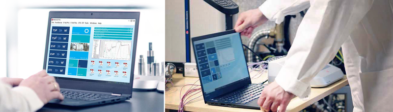 การใช้โปรแกรมValSuiteเพื่อติดตามผลและอ่านผลการวัดค่าจากเครื่องE-ValProและTrackSenseDataLogger