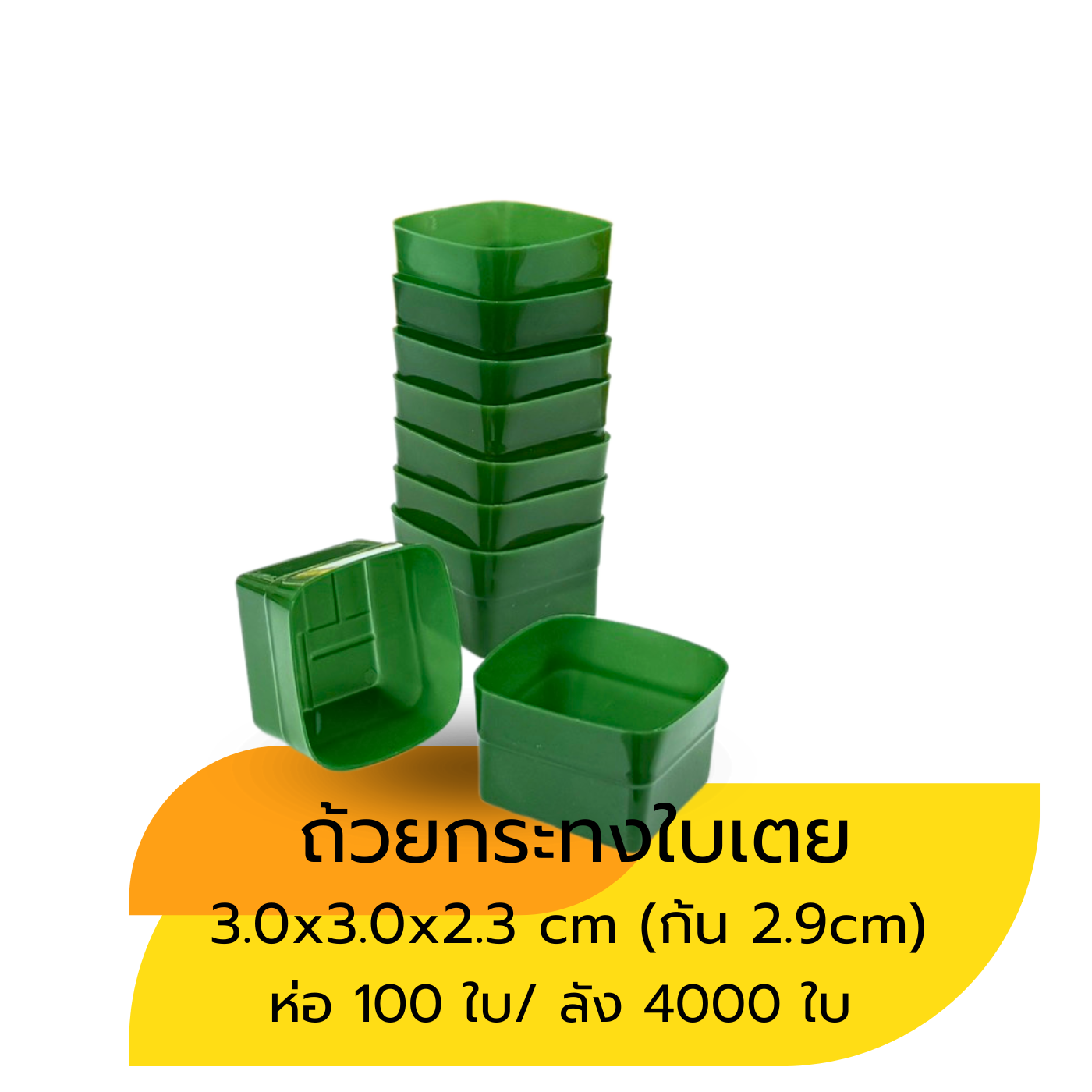 ถ้วยกระทงใบเตย-PNG
