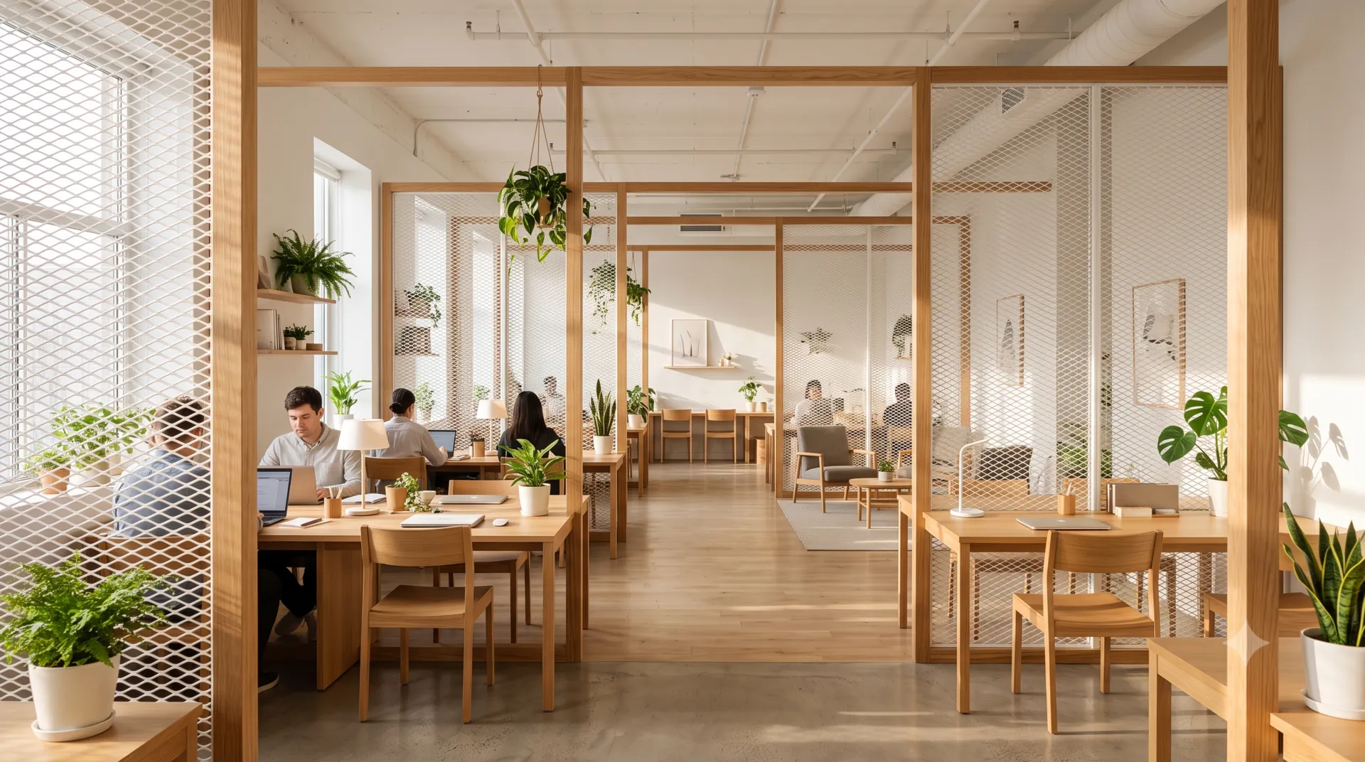 coworkingspaceแผงกั้น