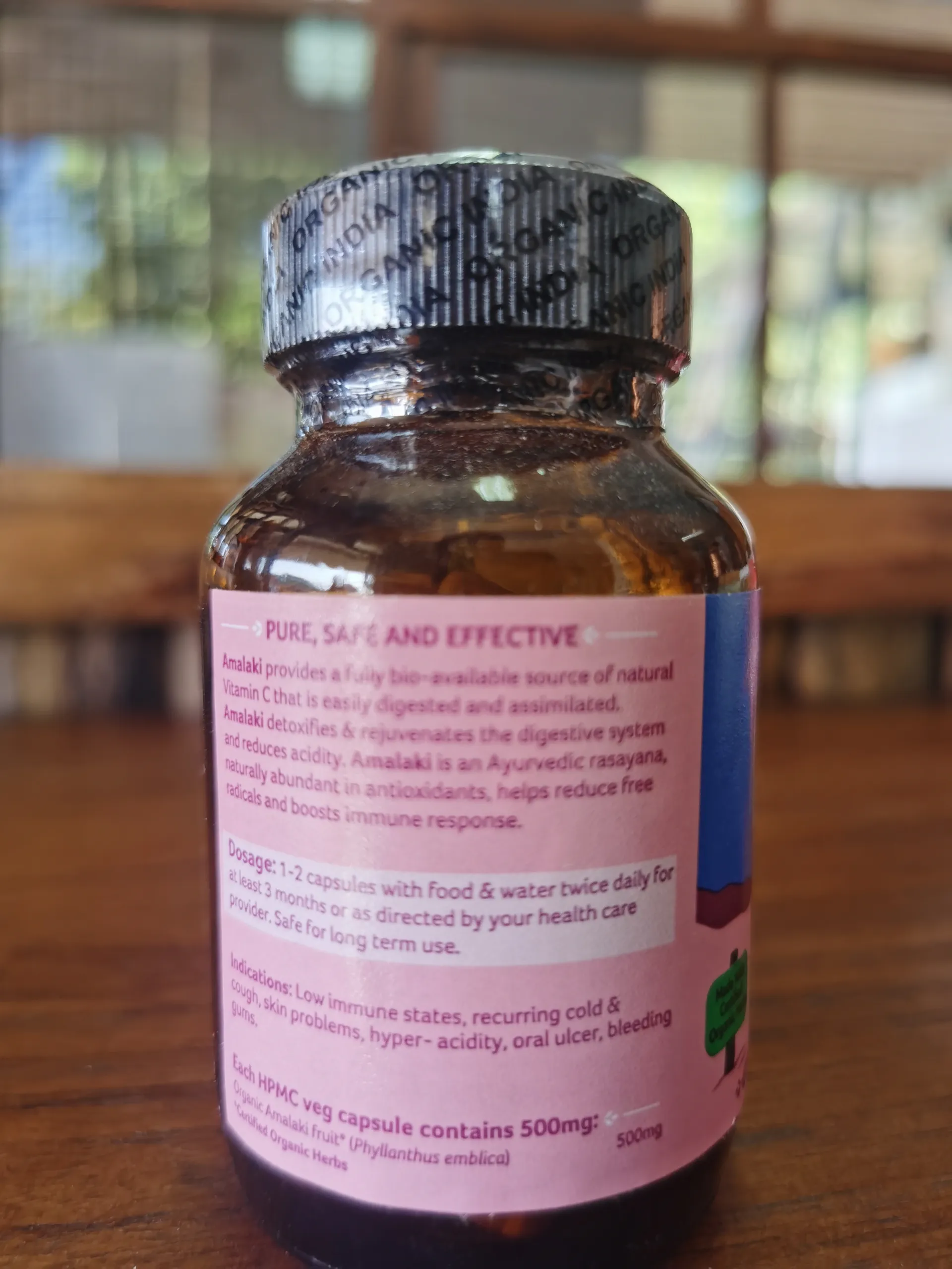organic india-Amalaki  มะขามป้อมสกัด