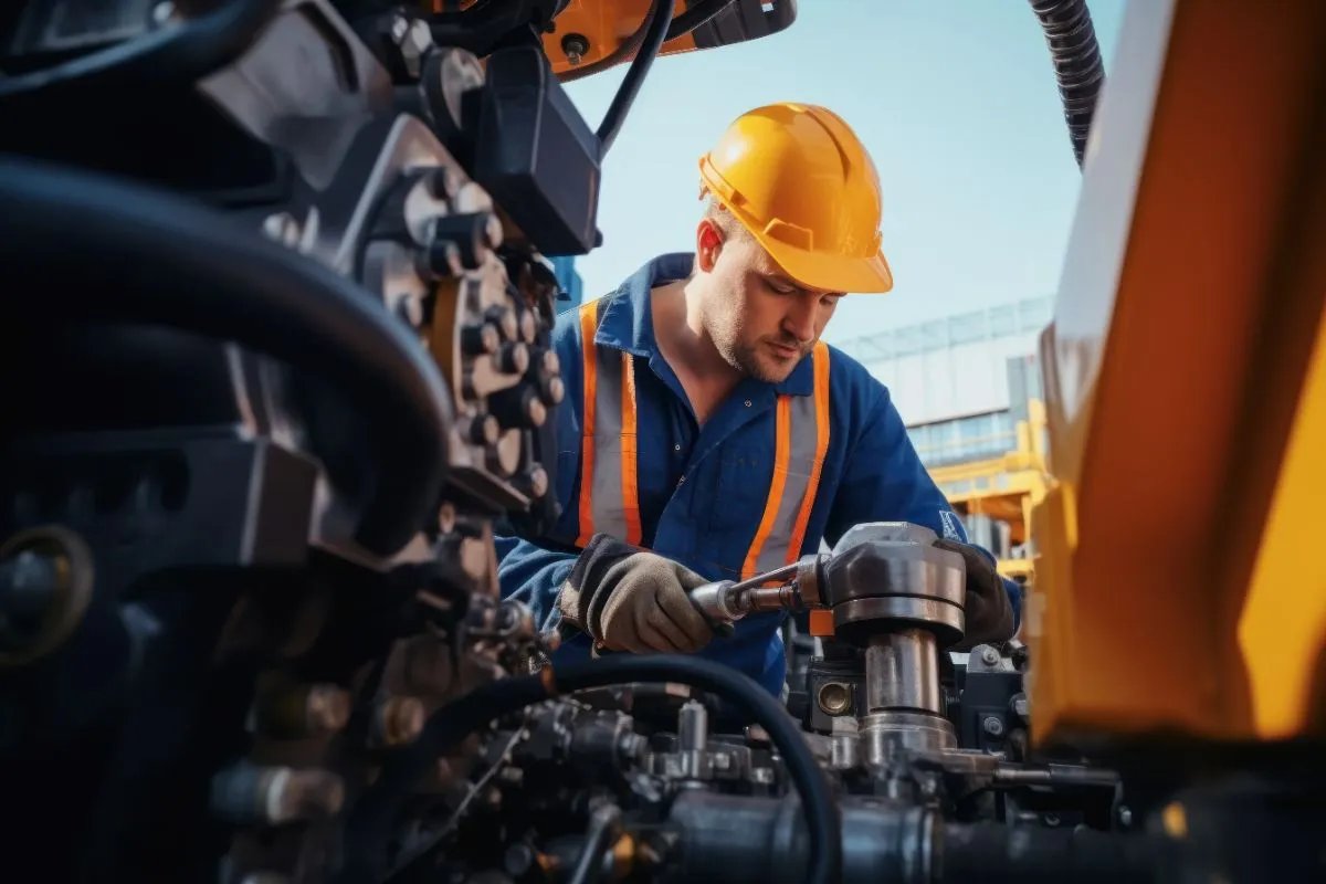 Hydraulic-engineer-checking-safety