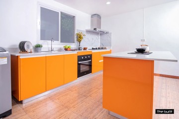 ครัวไฮกลอสสีส้มสวยๆ11878405222374