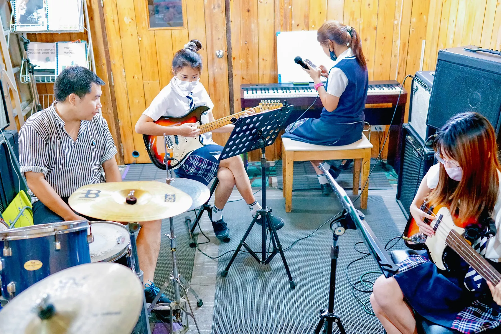 เรียนรวมวงดนตรี