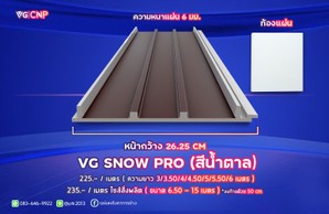 VGsnowproสีน้ำตาลแก้