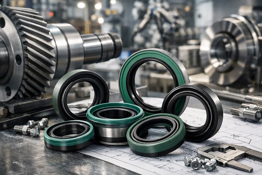 NAK-Oil-Seal-สำหรับเครื่องจักรอุตสาหกรรมและระบบเพลาหมุน
