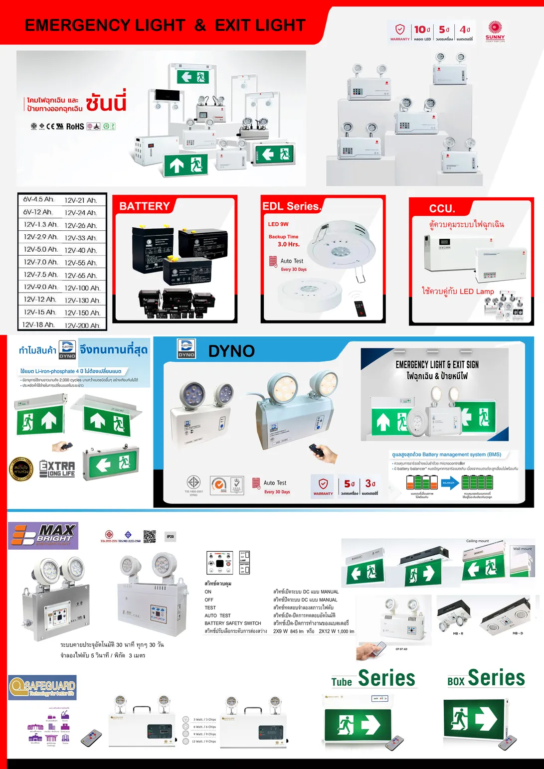 โบรชัวร์สินค้าแนะนำ