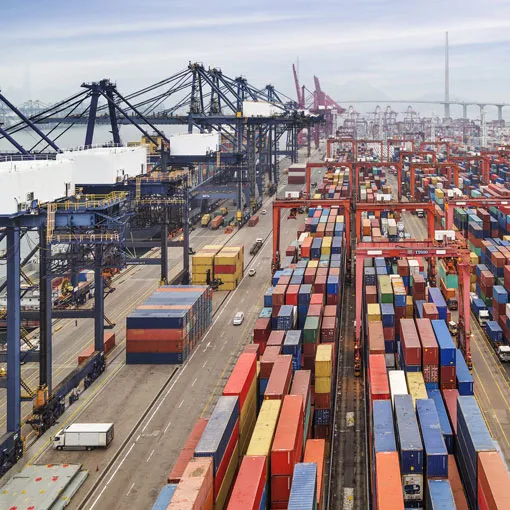 containers-at-a-port