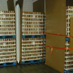 pallets-of-food-secured-using-cordstrap-products