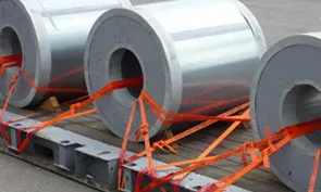 steel-bobinas-secured-to-a-flat-rack-with-cordstrap-lashing