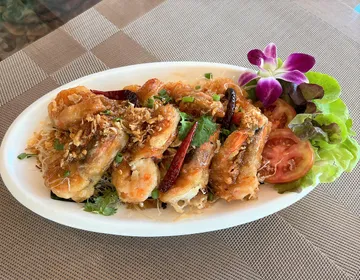 กุ้งซอสมะขาม