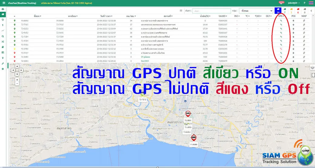 เช็คgpsรถยนต์