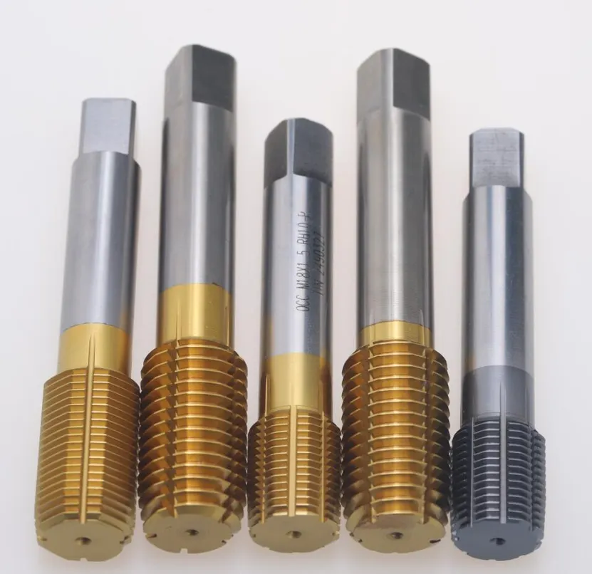 High-Quality-Titanium-Plated-Nrt-Extrusion-Tap-Bits-Unc10-24-Rh6-B