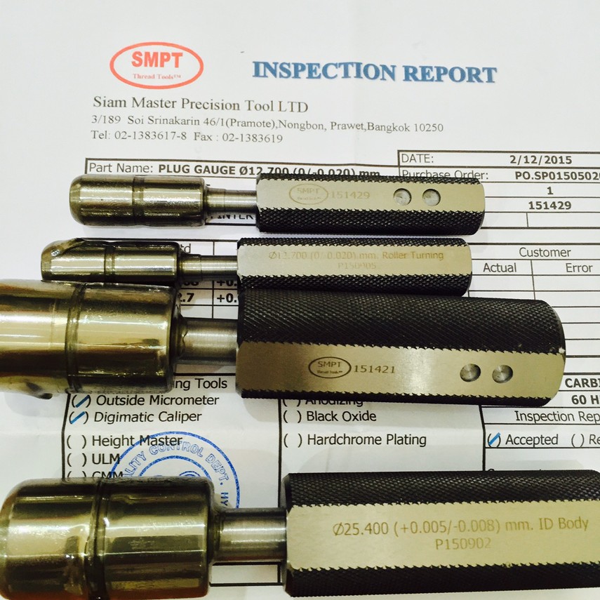 Gauge (Plain Plug/Ring)(Snap Gauge)(Taper Gauge)