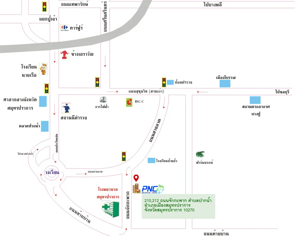 แผนที่PNC