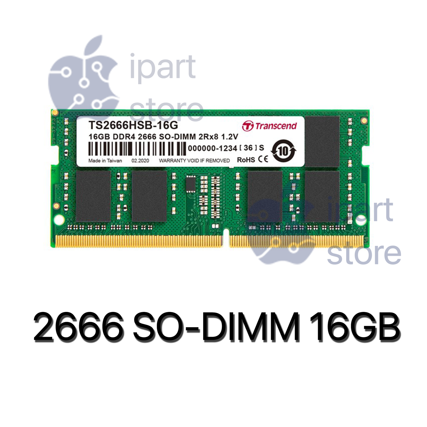 Transcend 16GB DDR4-2666 ECC