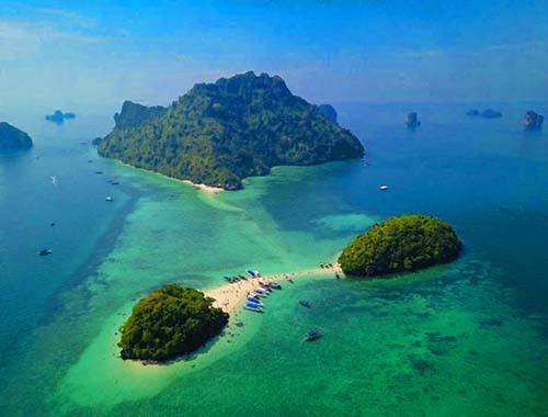 7Islands Tour Longtail boat charter (From Krabi) Krabi Bioluminescent ...