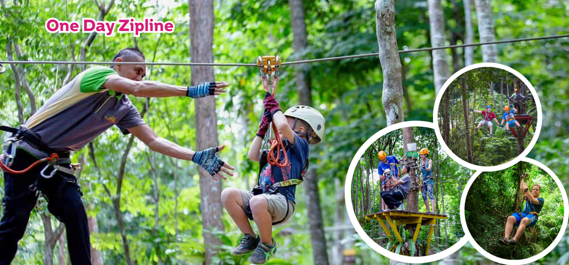 วันเดย์ซิปไลน์EG