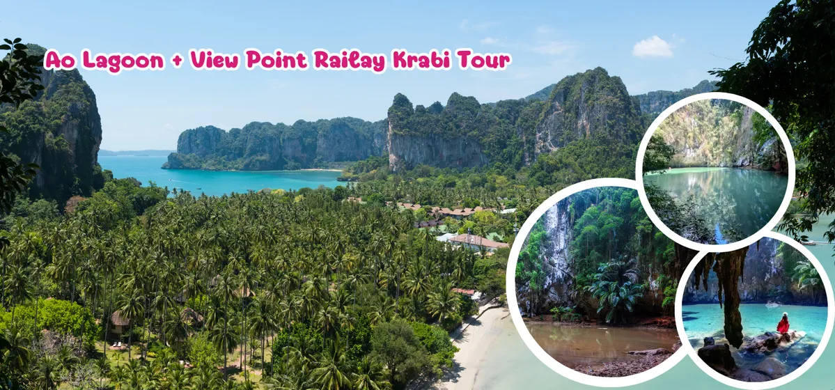 East Railay Viewpoint & Princess Lagoon Hike, Railay Beach - Krabi