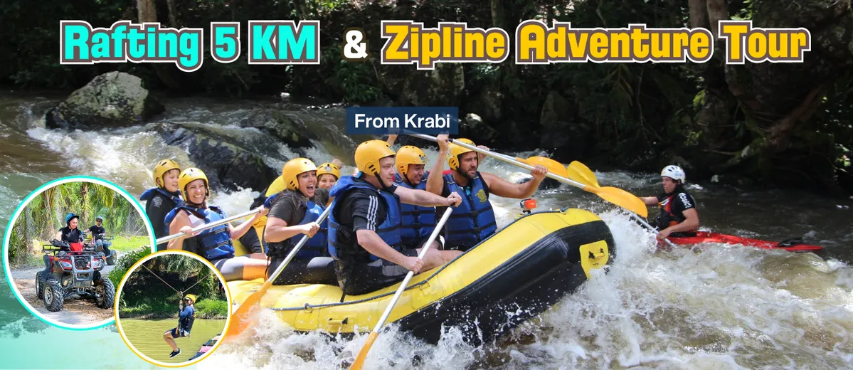 Krabi Rafting krabi rafting tour white water rafting Rafting Adventure Krabi Phang ...