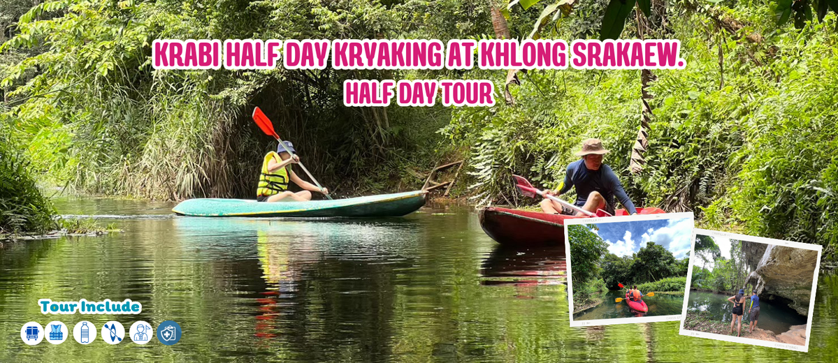 Half Day Kayaking Khlong SaKaew Krabi Kayaking Khlong sakaew Krabi