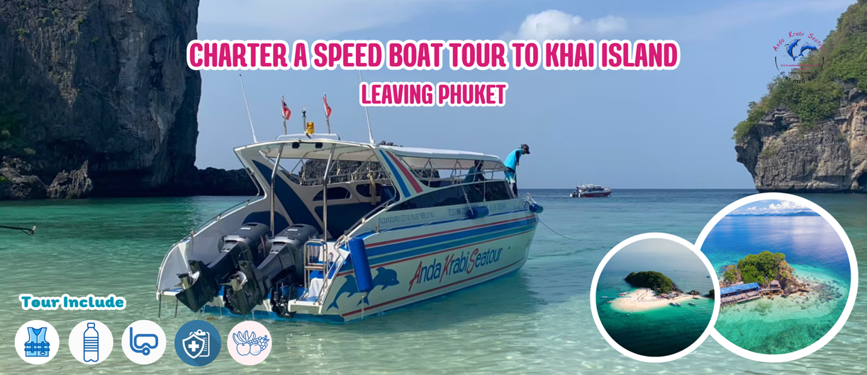 CharteraspeedboattourtoKhaiIsland
