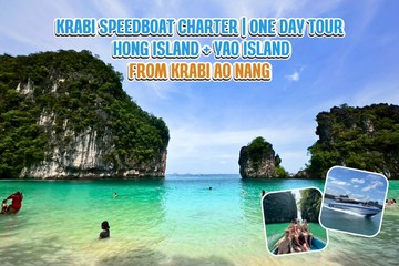 KrabiSpeedboatCharterOnedaytourHongIslandYaoIslandFromKrabiAoNang