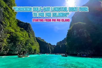 MorningHalf-DayLongtailBoatTourtoPhiPhiIslands